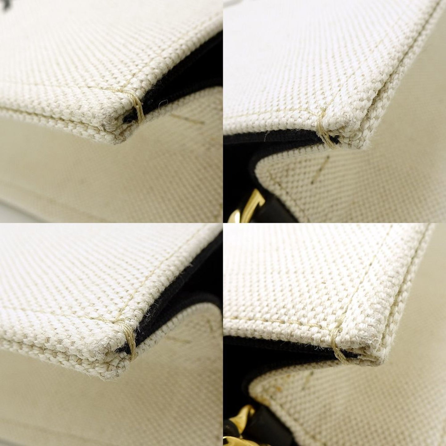 Givenchy G Tote Small Bb50Ueb1Dr-255 Handbag Cotton X Linen Calf Beige Black 352241