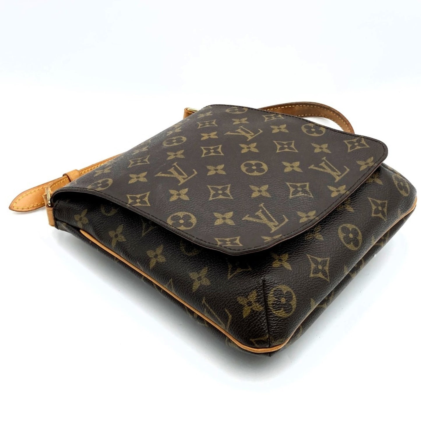 Louis Vuitton M51258 Musette Salsa Short Shoulder Bag Brown Monogram Canvas