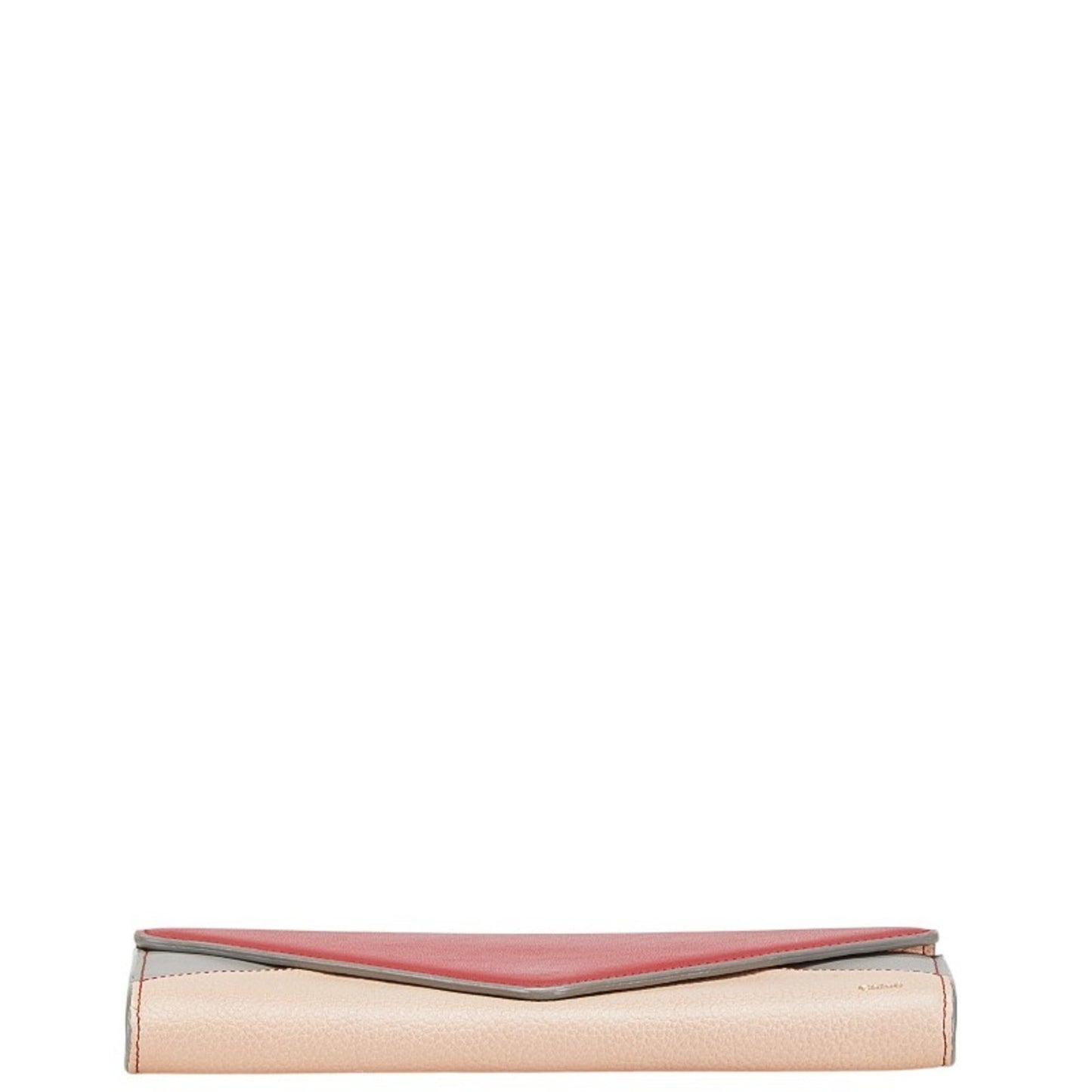 Chlo Chloe Multicolored Leather Long Wallet