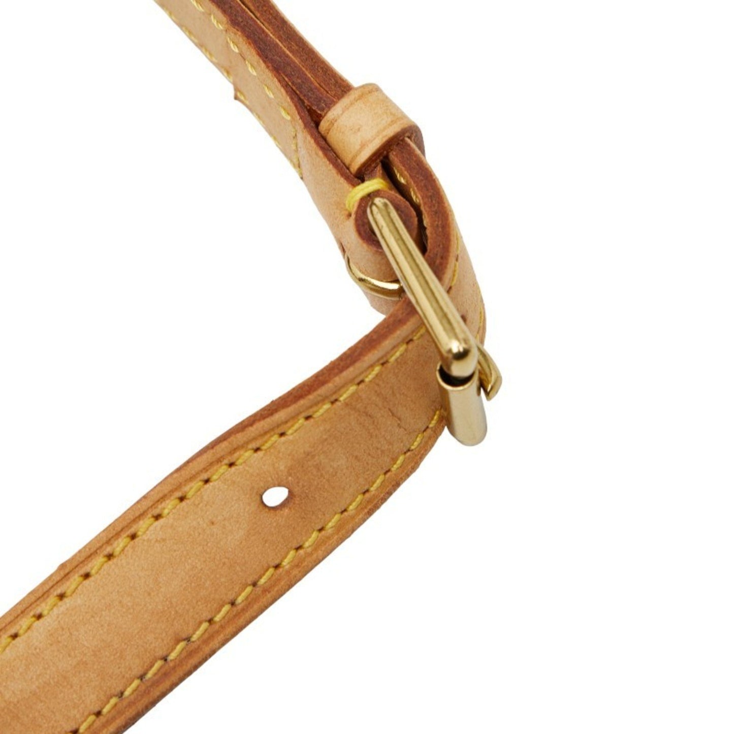 Louis Vuitton Monogram Pochette Croissant Pm Shoulder Bag M51510 Brown Leather