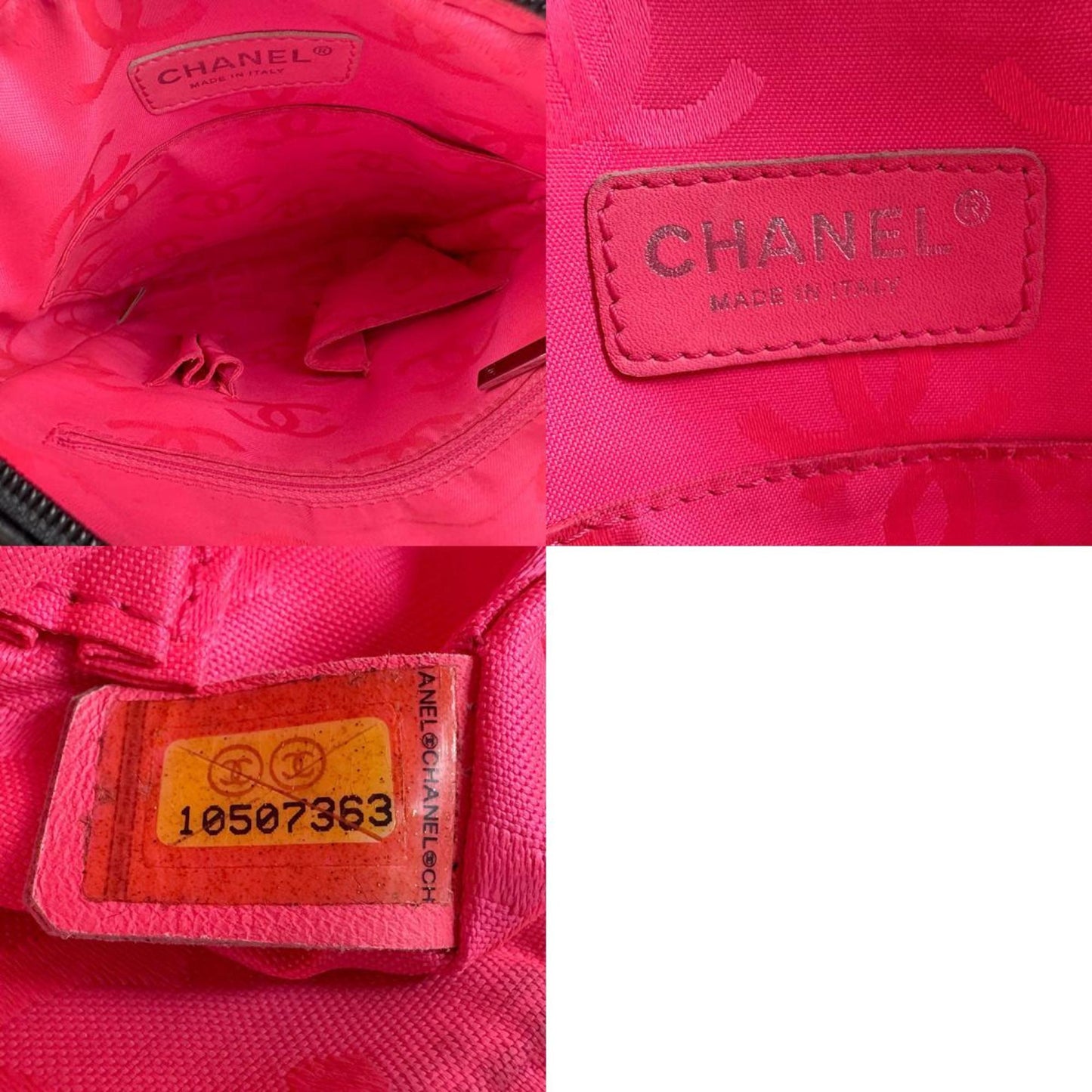 Chanel Shoulder Bag Cambon Line Lambskin Black