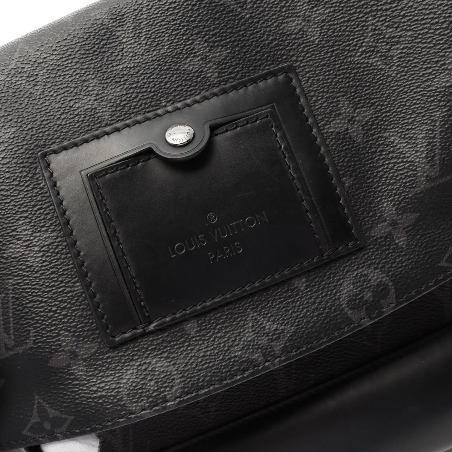 Louis Vuitton Voyage Pm Shoulder Bag Coated Canvas Leather Monogram Eclipse