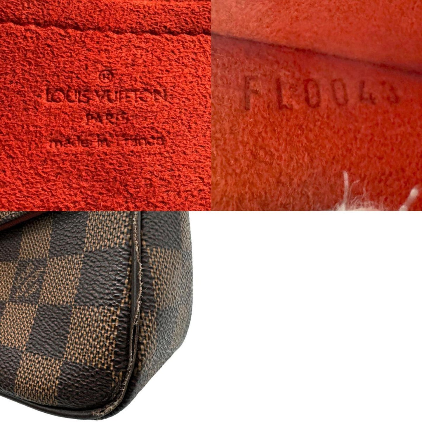 Louis Vuitton Louis Vuitton Handbag Damier Recoleta Canvas Ebene