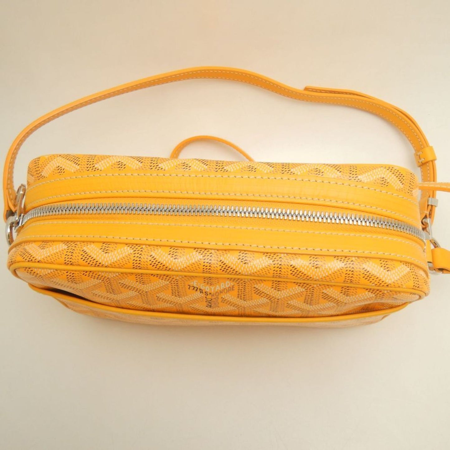 Goyard Goyard Cap Vert Pm Capve2Pmlty08Cl08P Shoulder Bag In Coated Canvas And Leather