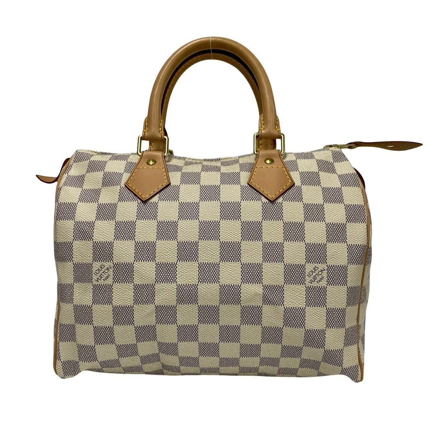 Louis Vuitton Speedy 25 Damier Azur Leather Handbag/Mini Boston Bag