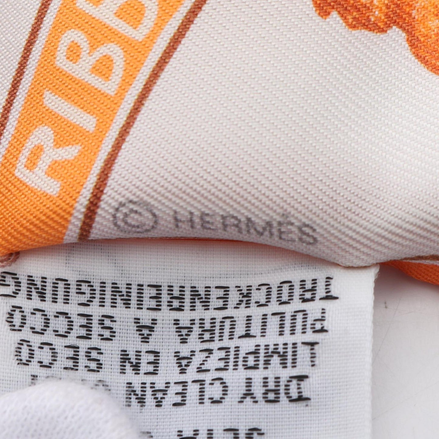 Hermes Twilly Funny Ice Cream Scarf Silk