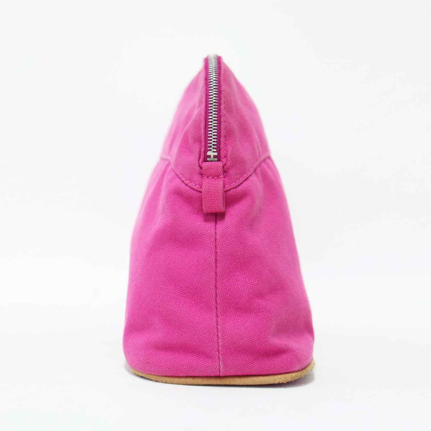 Hermes Bolide Pouch Mm Canvas Cotton Pink