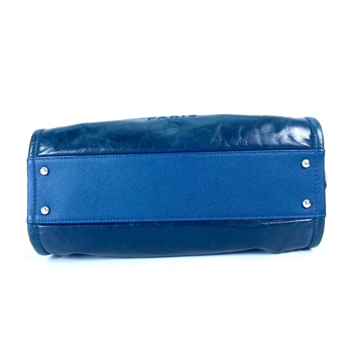 Chanel Logo Tote Bag Shoulder Bag Bag Chain Shoulder Bag Navy