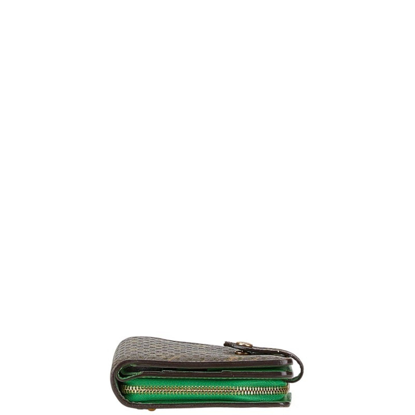 Louis Vuitton Monogram Perforated Bifold Wallet M95218 Vert Brown