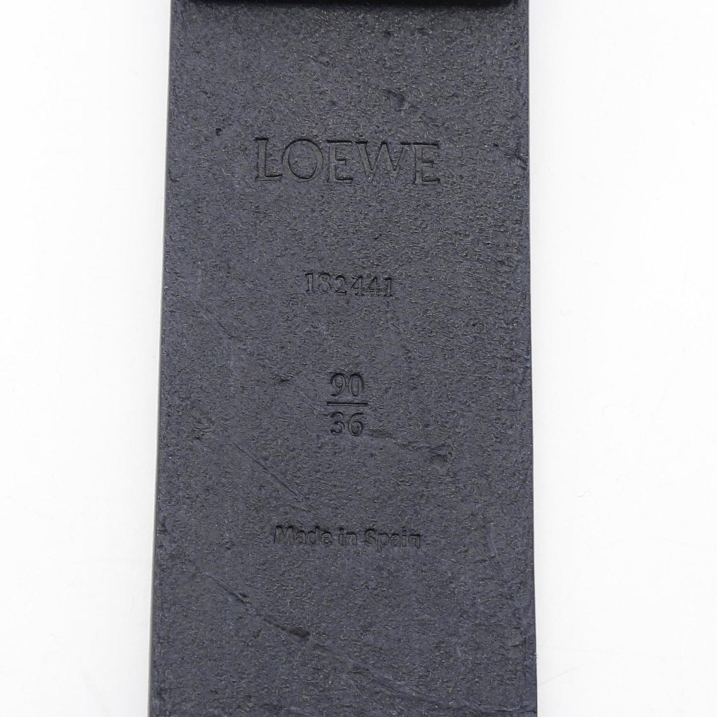 Loewe Chunky Anagram Belt Clothing Leather