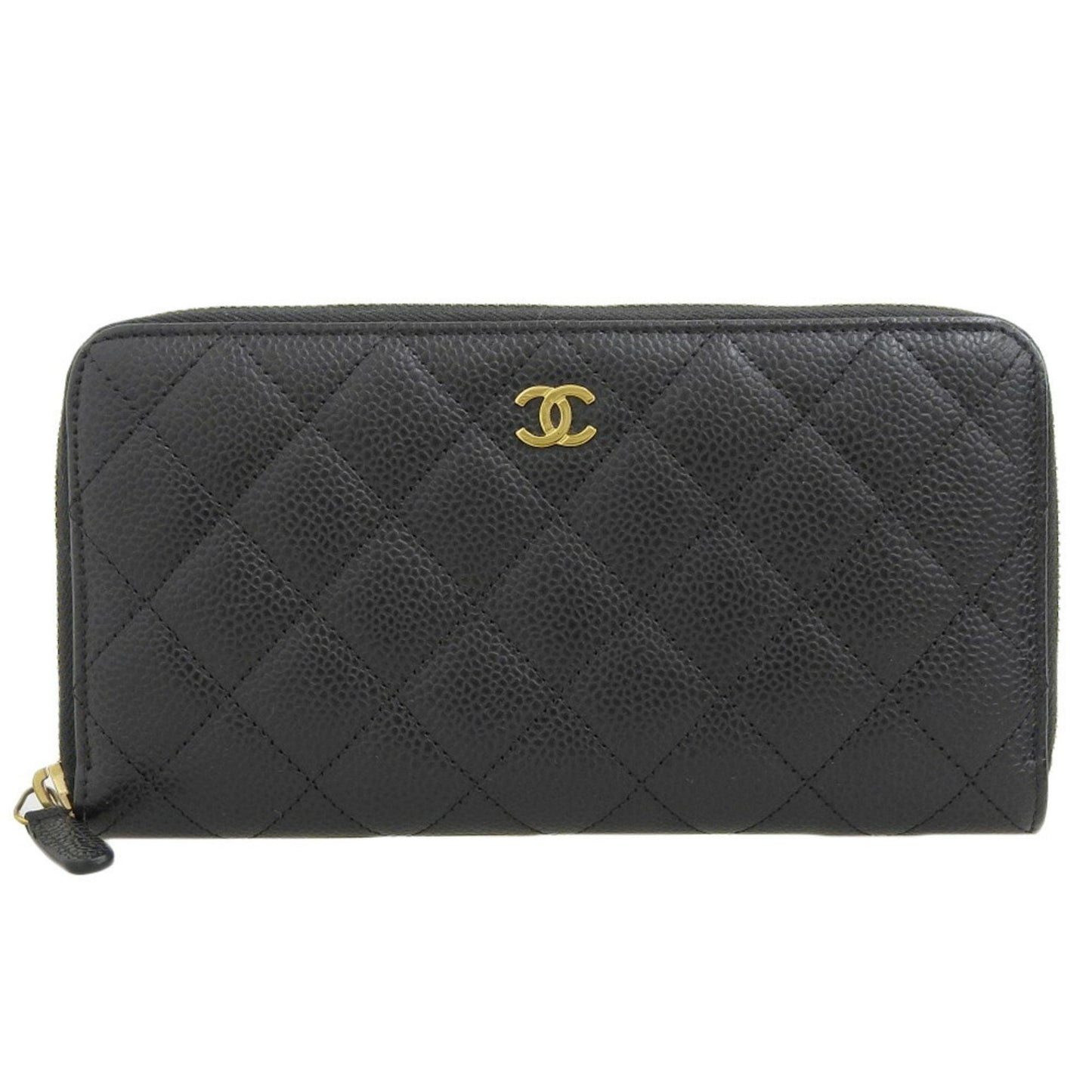 Chanel Coco Mark Round Long Wallet A50097