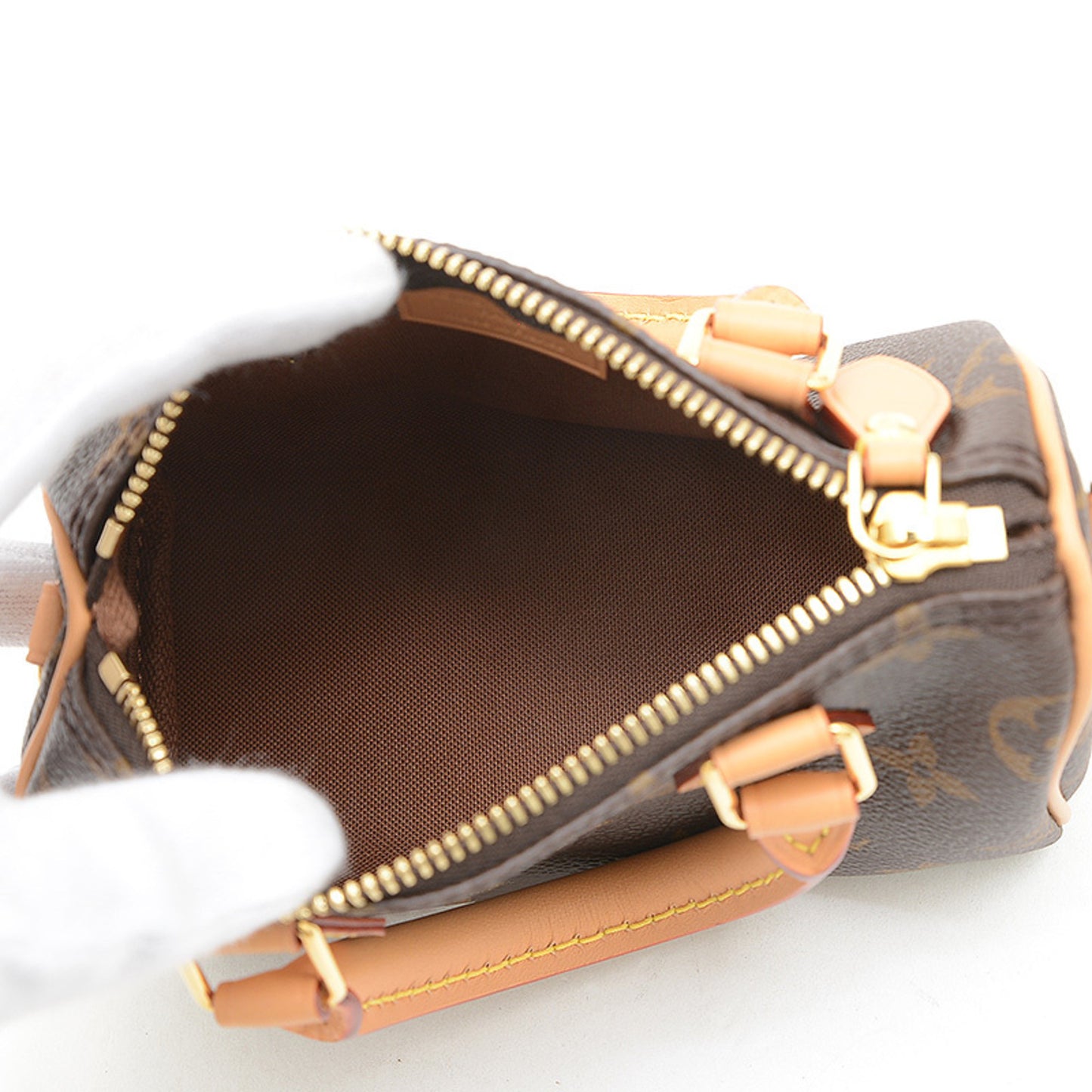 Louis Vuitton Monogram Nano Speedy 2-Way Shoulder Bag M81085
