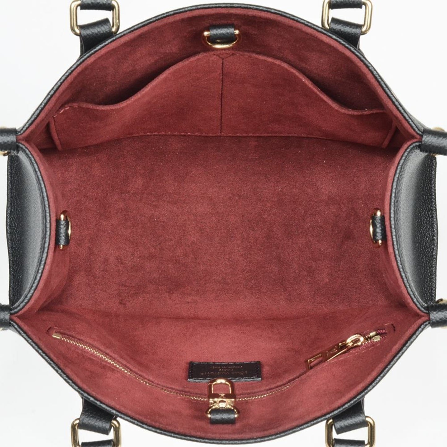 Louis Vuitton On The Go Pm Handbag Monogram Empreinte M45659 Black Rfid Shoulder Bag