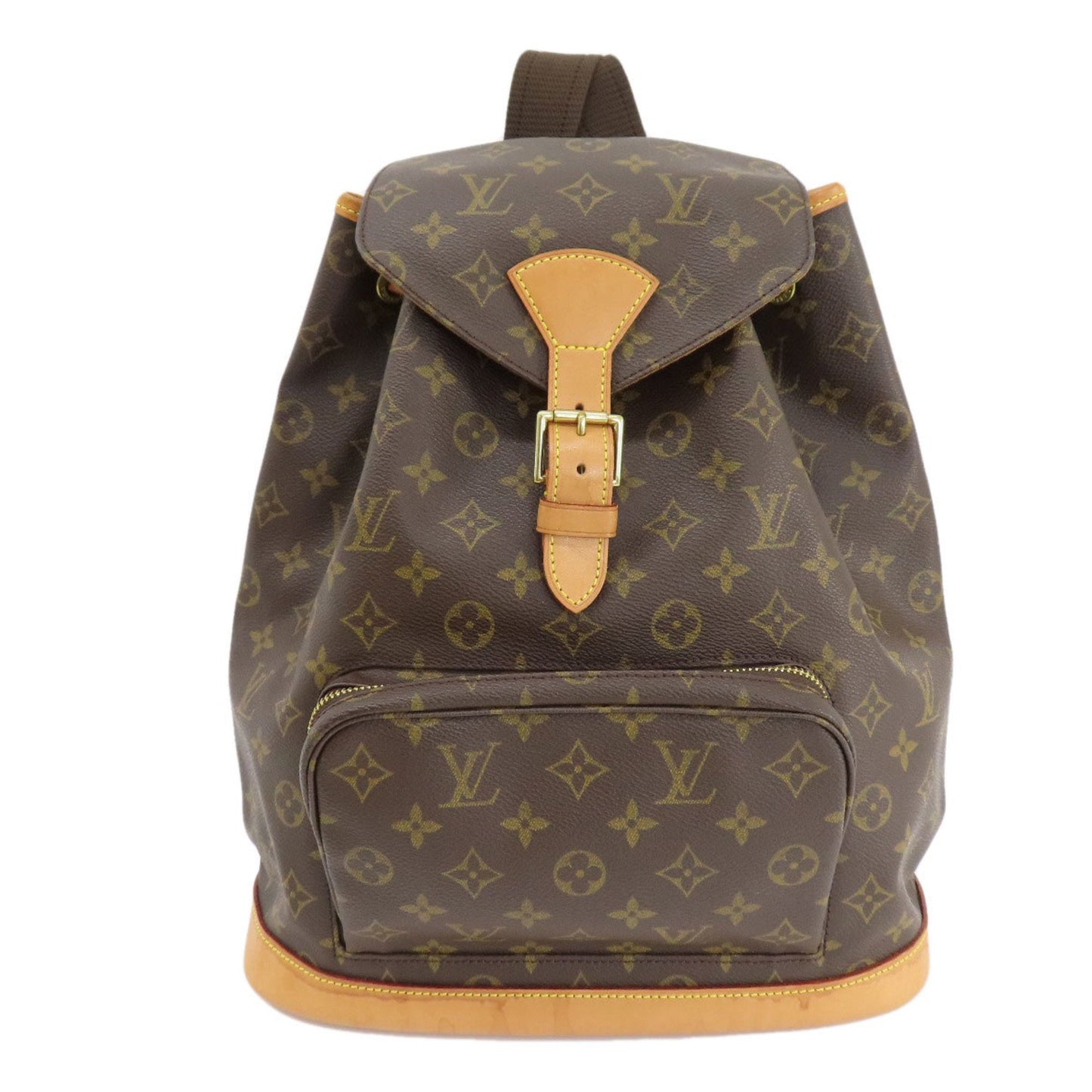 Louis Vuitton M51135 Montsouris Gm Backpack/Daypack Monogram Canvas