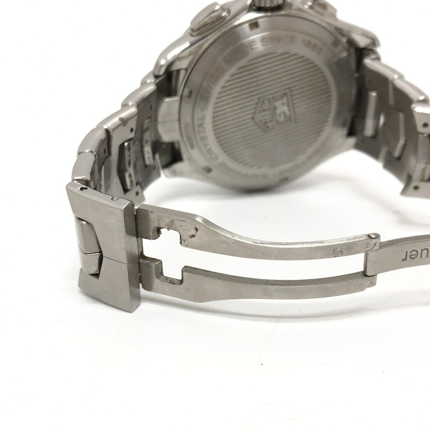 Tag Heuer Cat2011 Link Caliber 16 Chronograph Automatic Watch Stainless Steel