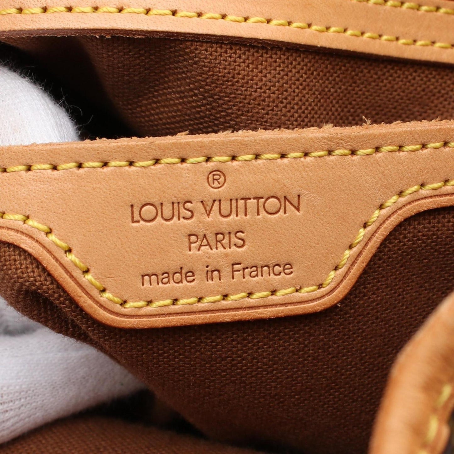 Louis Vuitton Montsouris Gm Backpack Bag Coated Canvas Leather Monogram