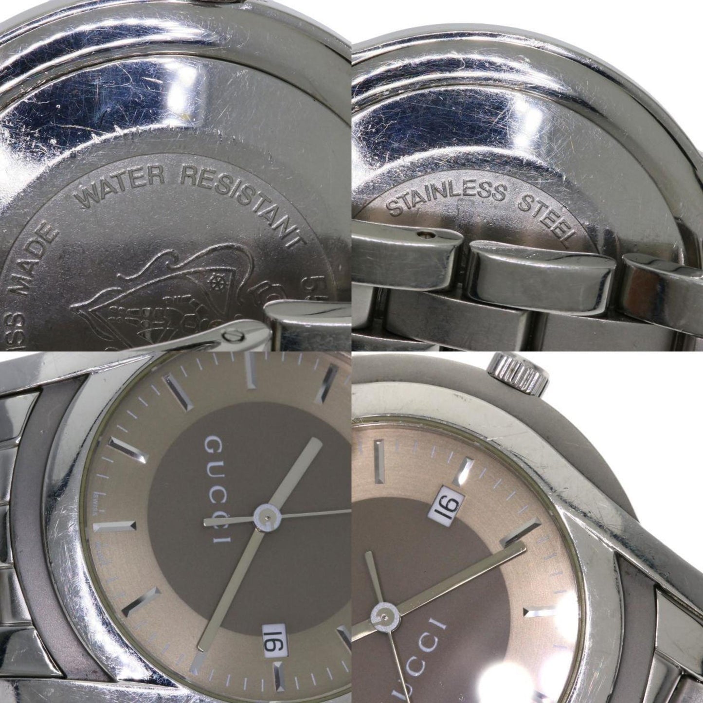 Gucci 5500Xl Stainless Steel