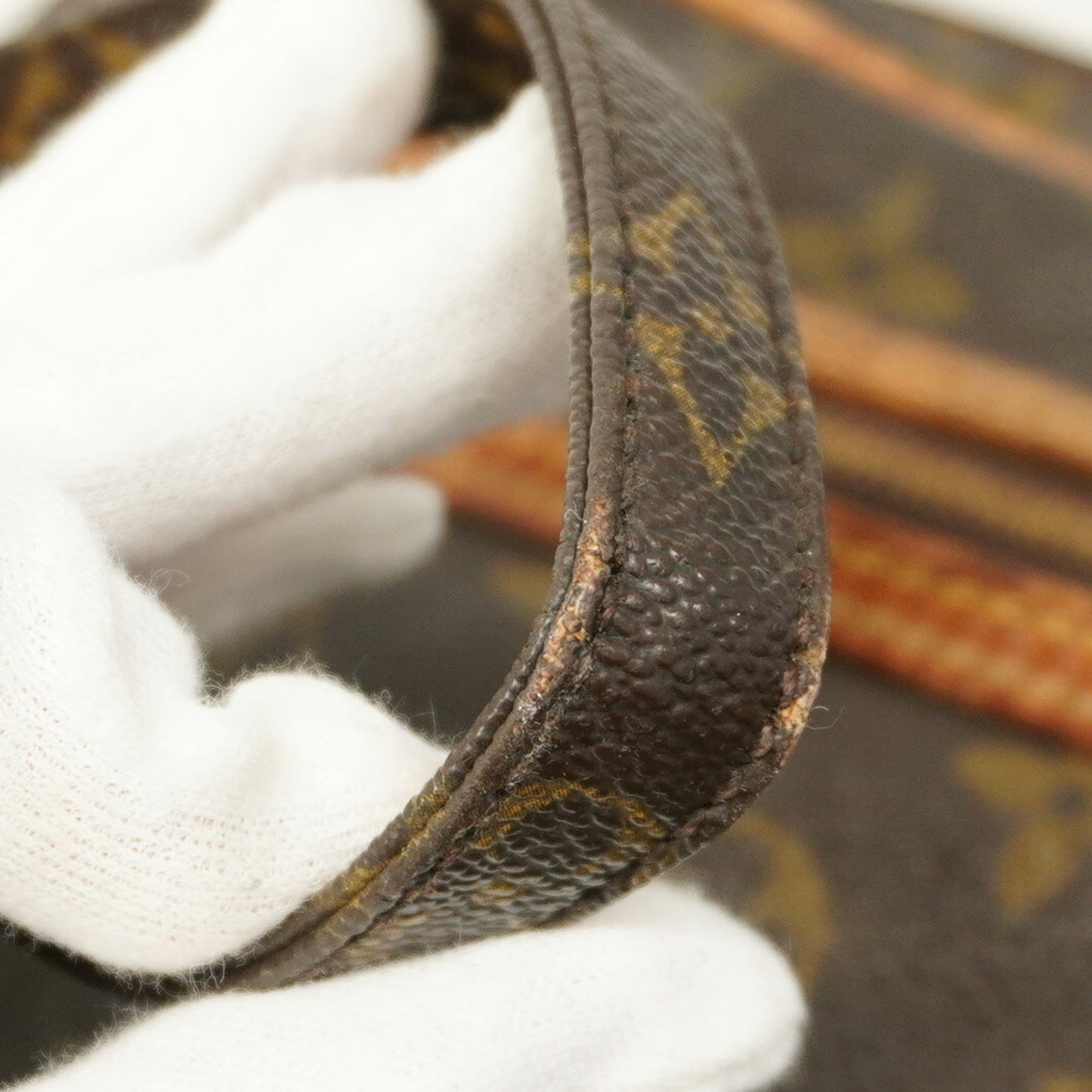 Louis Vuitton Monogram Marly Dragonne Gm Clutch Bag M51825 Brown