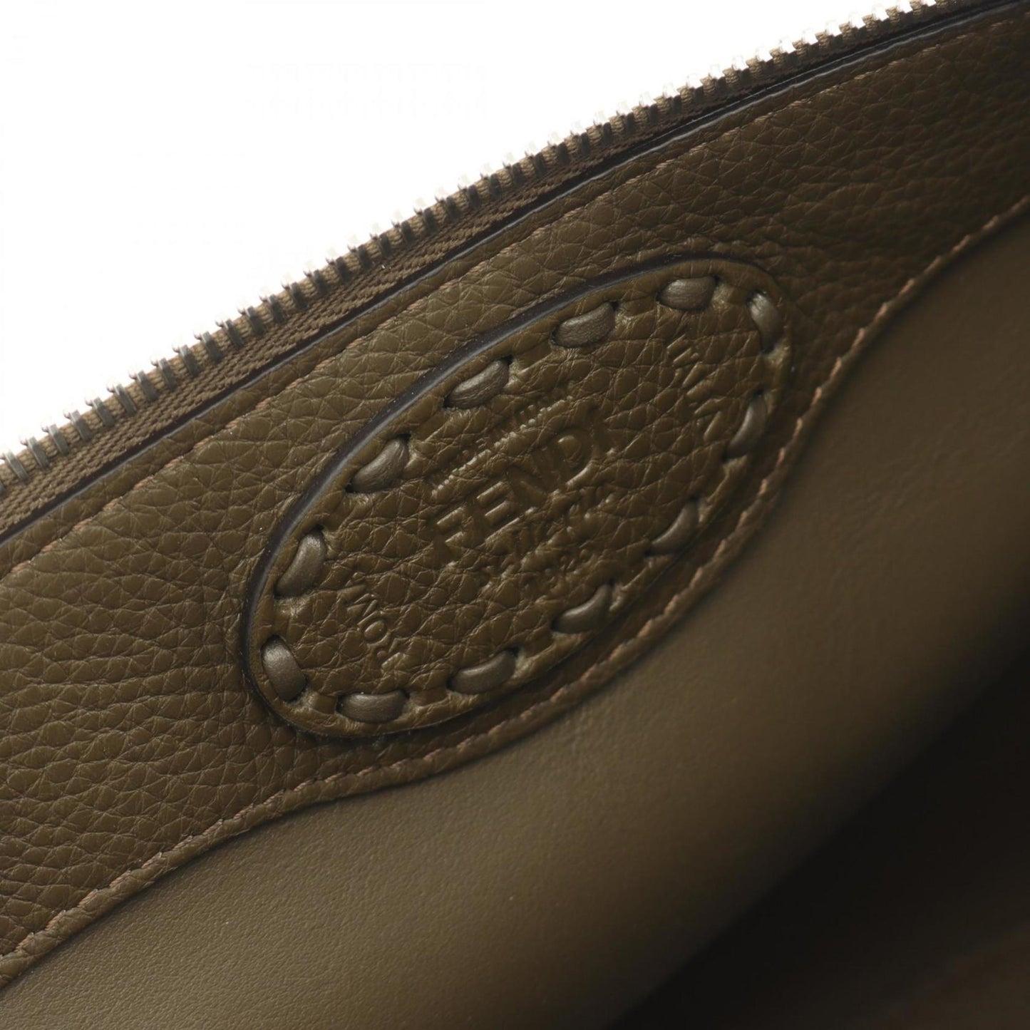 Fendi By The Way Selleria Large Handbag Bag Leather