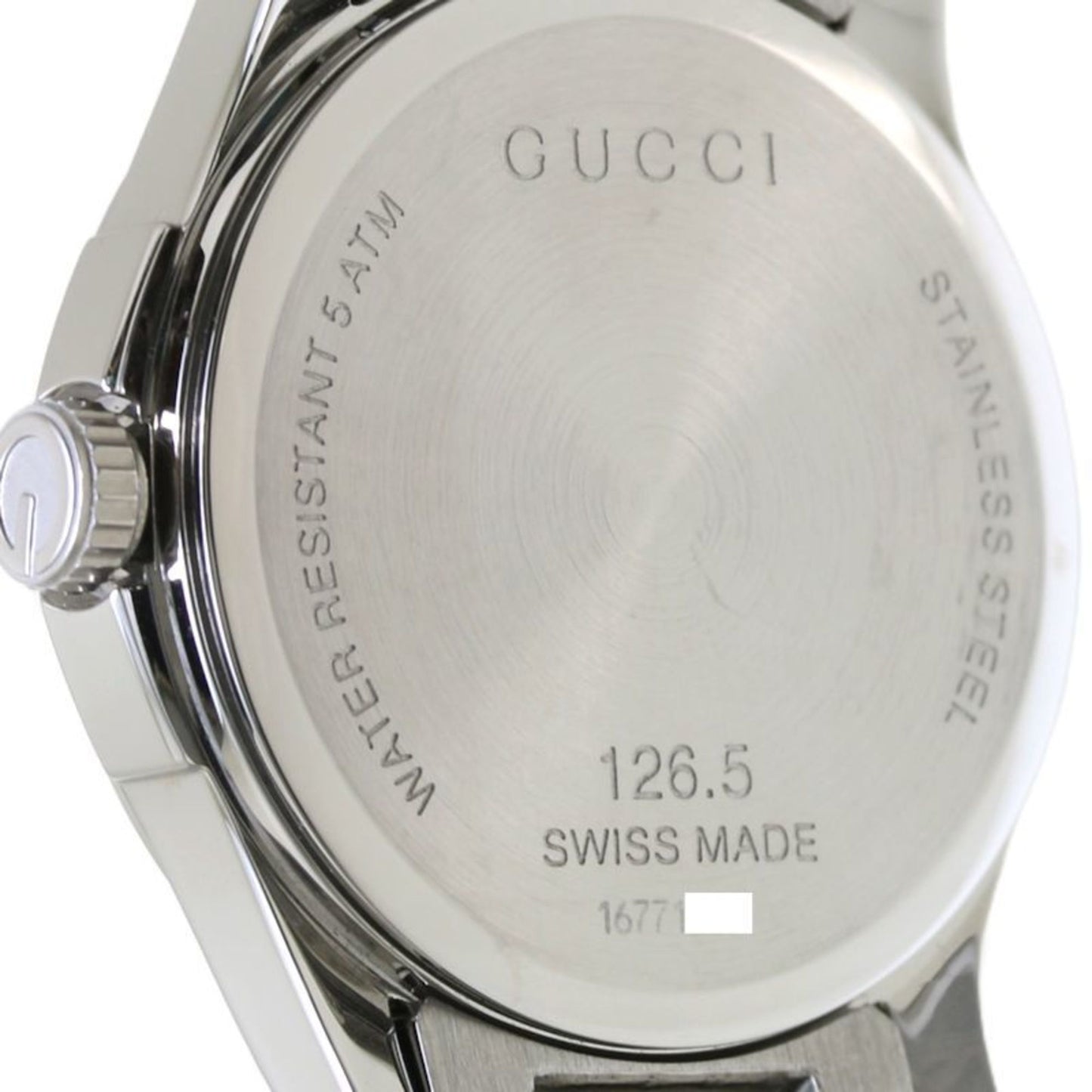 Gucci G Timeless Ya126523 126.5 Stainless Steel