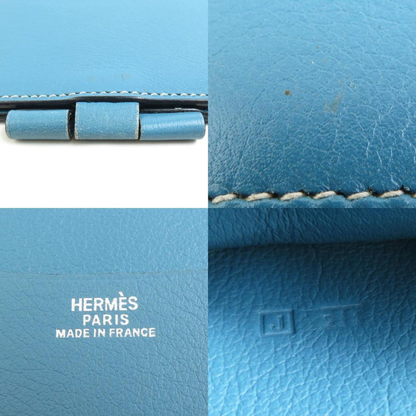 Hermes Herms Leather Notebook Cover