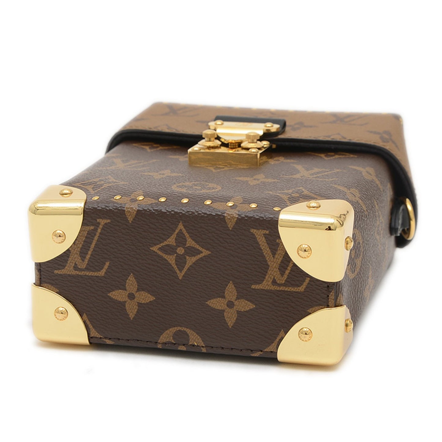 Louis Vuitton Monogram Reverse Camera Box 2Way Bag Handbag M82465 Bp