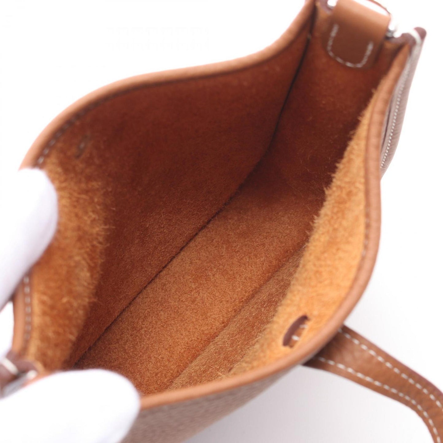 Hermes Hermes Evelyn Tpm Amazon Gold Shoulder Bag Taurillon Clemence