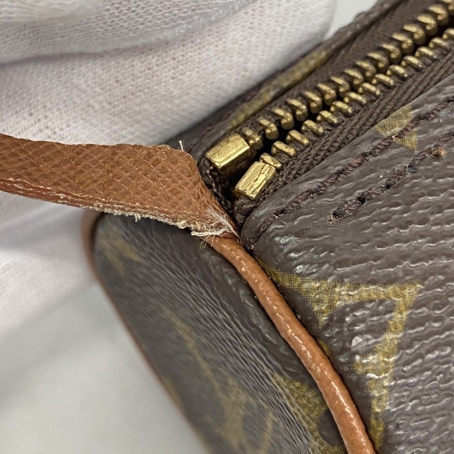 Louis Vuitton Monogram Papillon 30 Handbag M51385 Brown