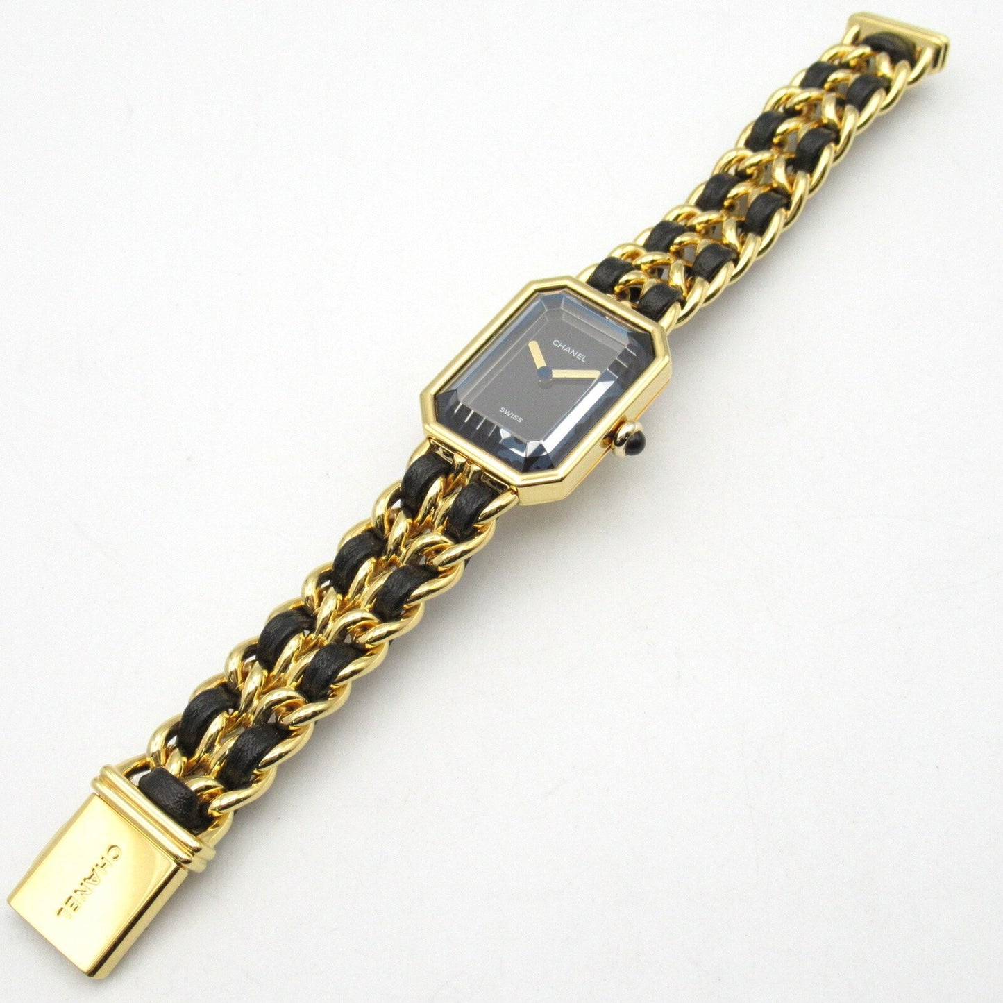 Chanel Premiere S Watch Gp (Gold Plated) Leather