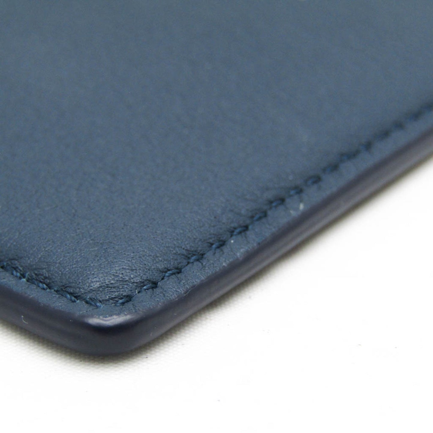 Tiffany Leather Card Case Navy