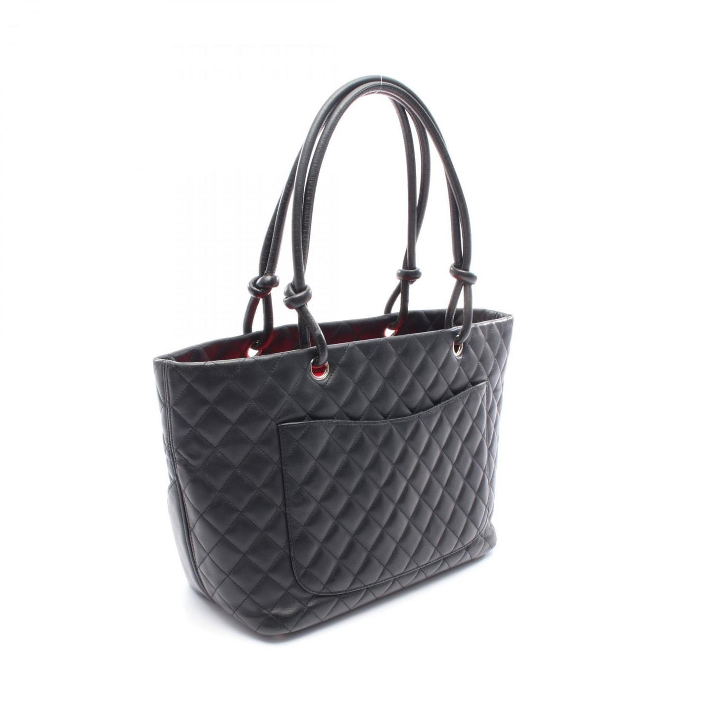 Chanel Cambon Line Large Tote Bag Lambskin (Sheepskin)