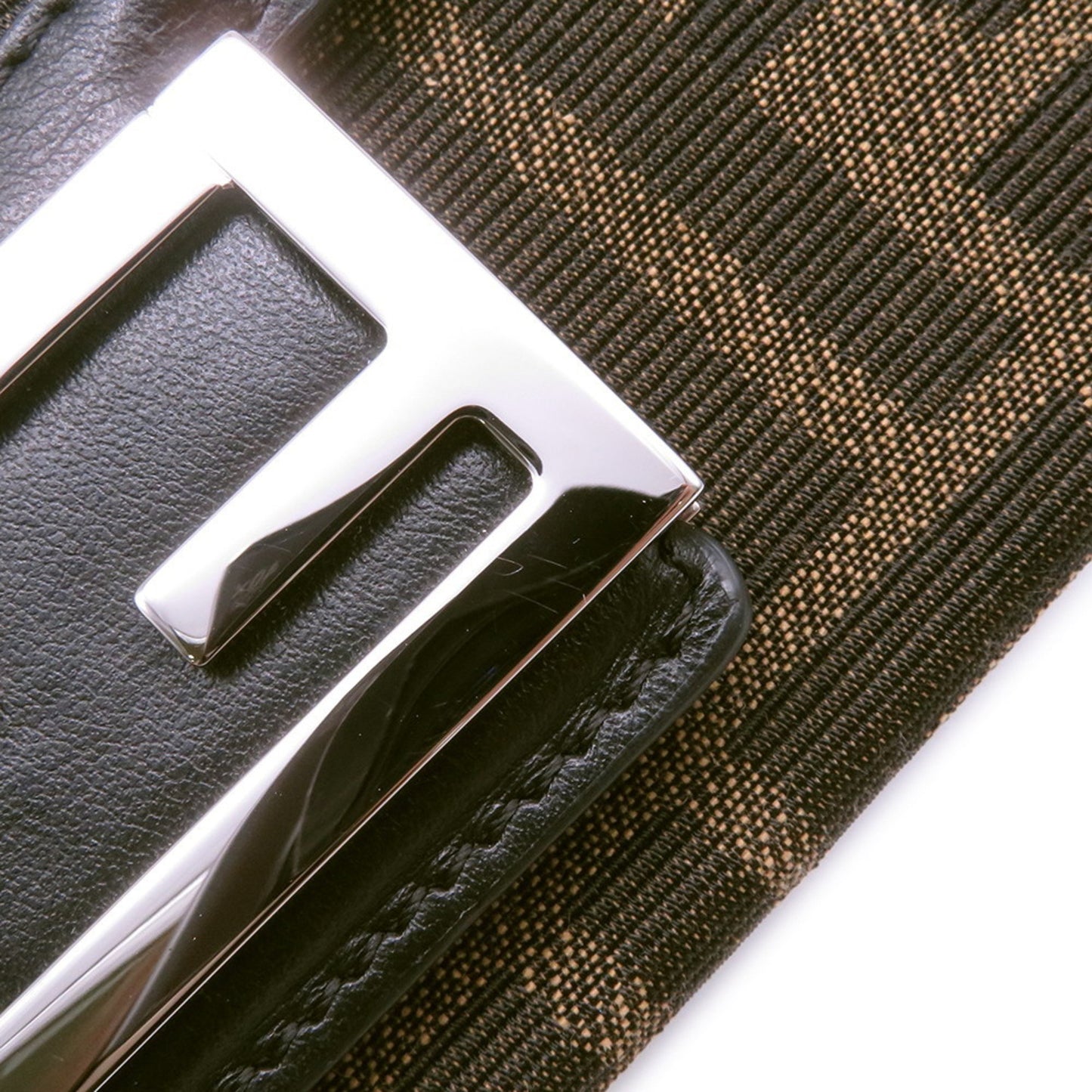 Fendi Fendilicious Baguette Soft Trunk Shoulder Bag In Zucca Pattern (7Va565) From The 2024 Winter