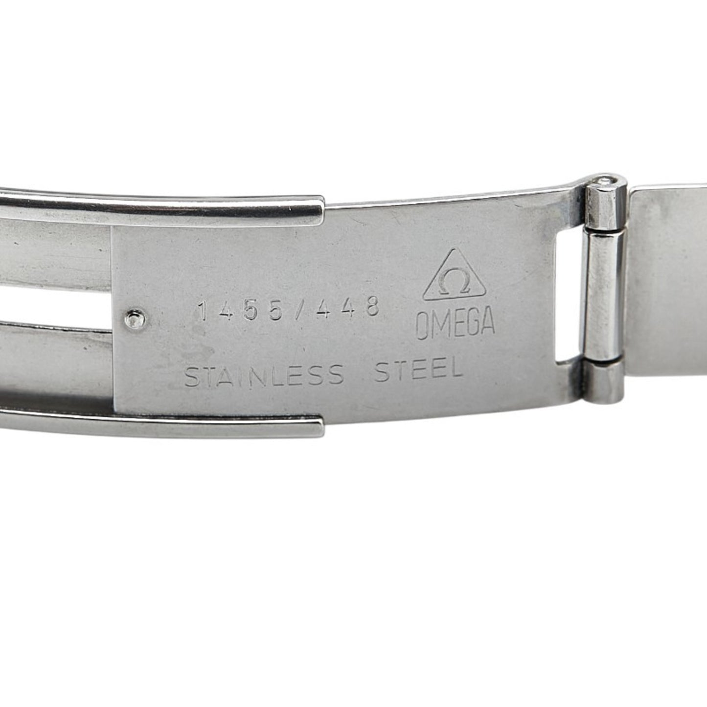 Omega Seamaster Polaris Watch Quartz Gold Dial Stainless Steel Yellow