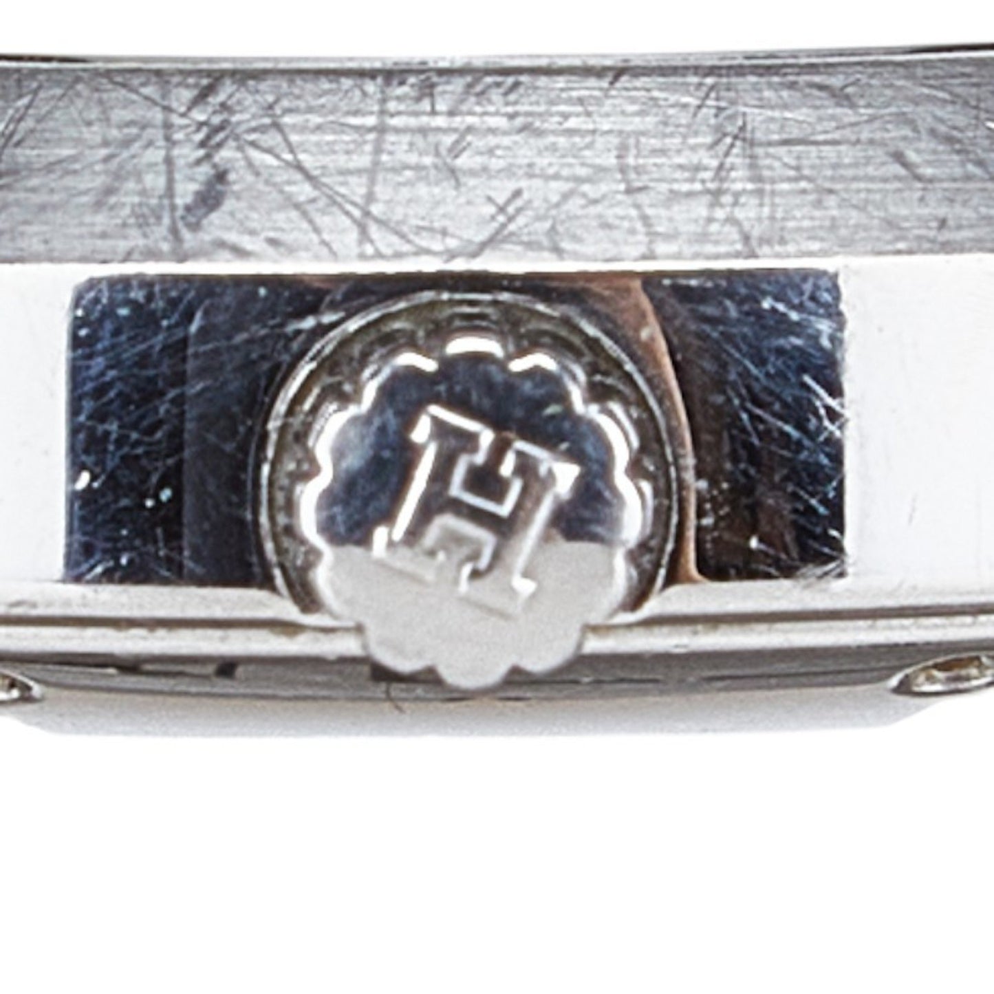Hermes Nomade Watch No1.710 Kinetic White Dial Stainless Steel