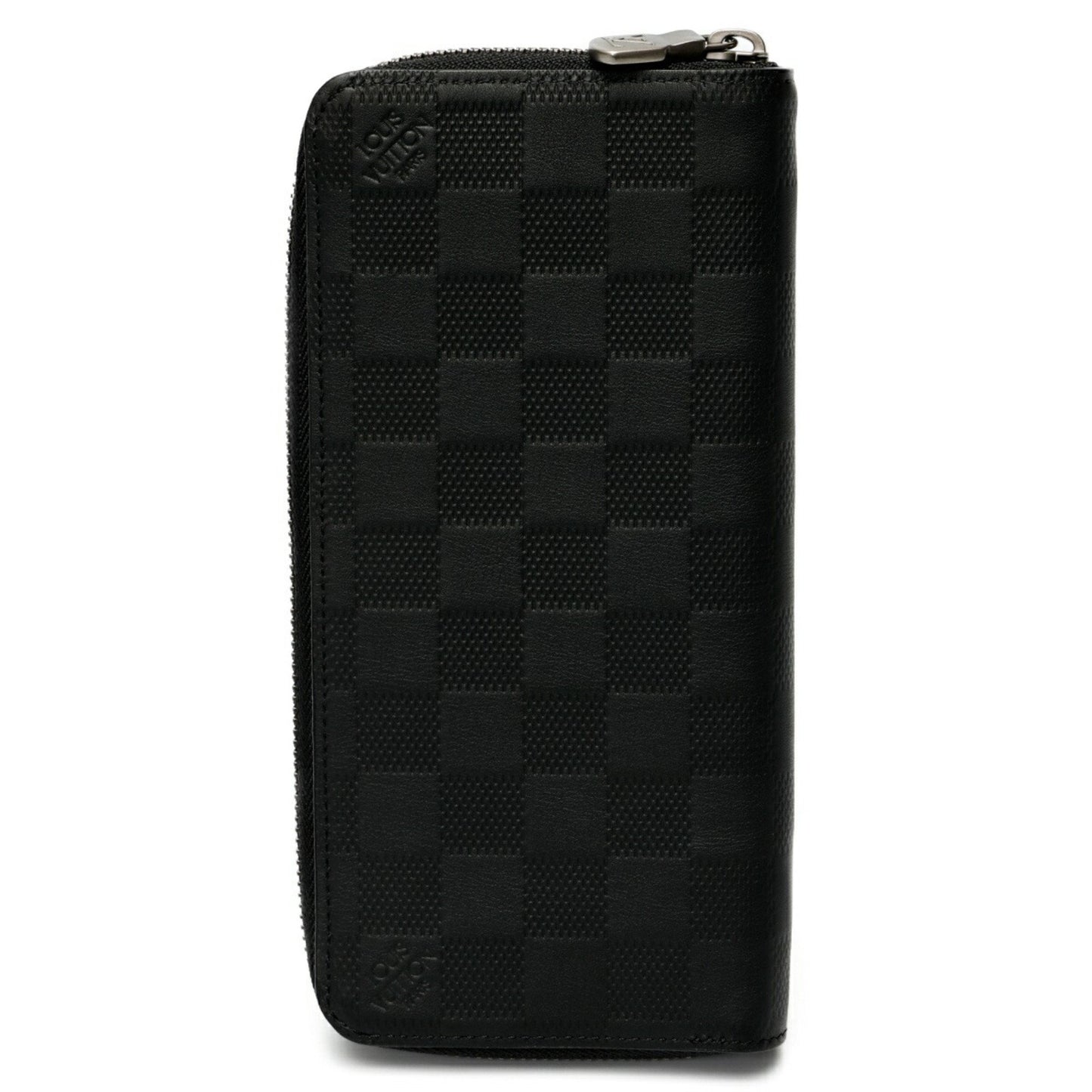 Louis Vuitton Zippy Wallet Vertical N63548 Damier Infinie Noir (Black) S-158507