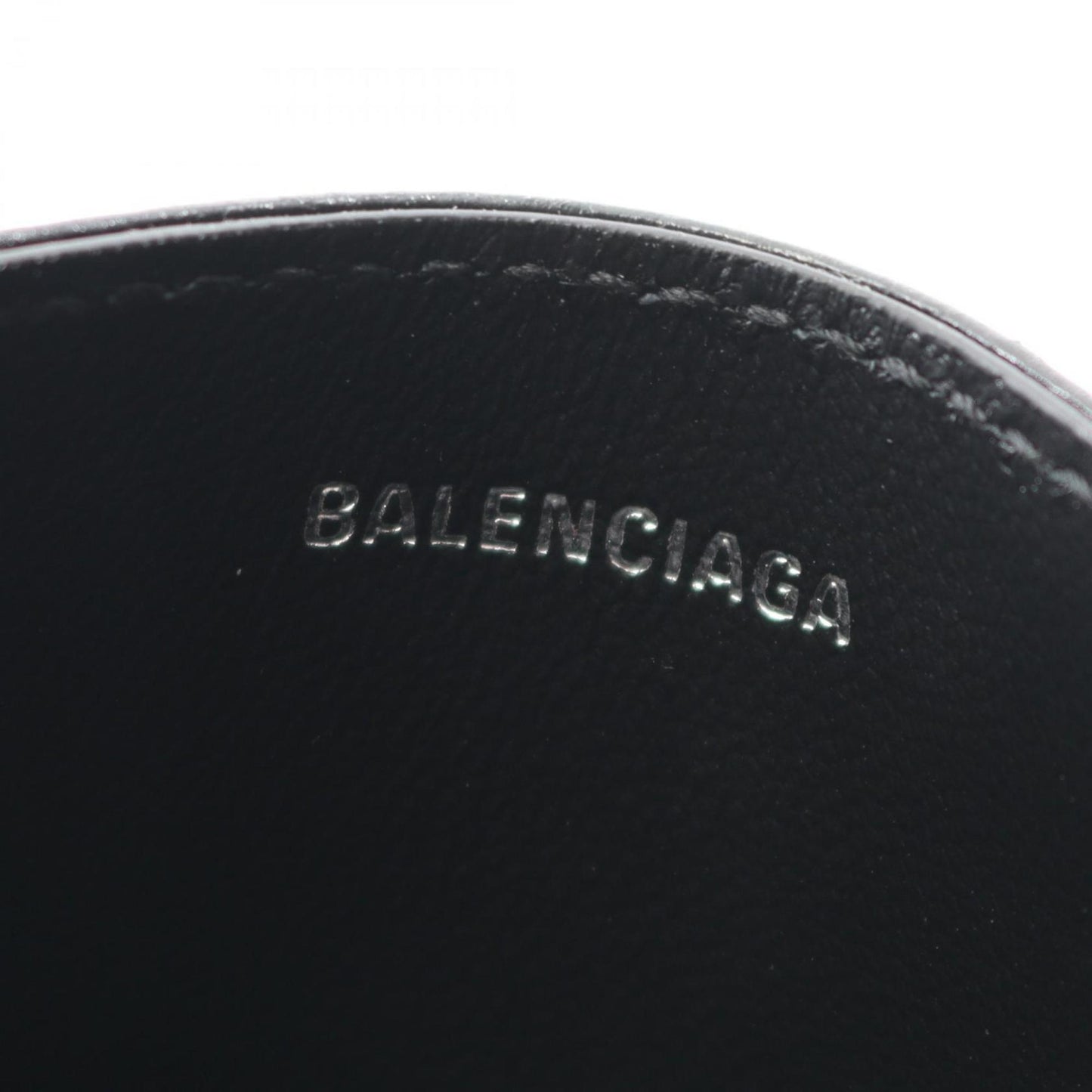 Balenciaga Monaco Business Card Holder/Card Case Leather