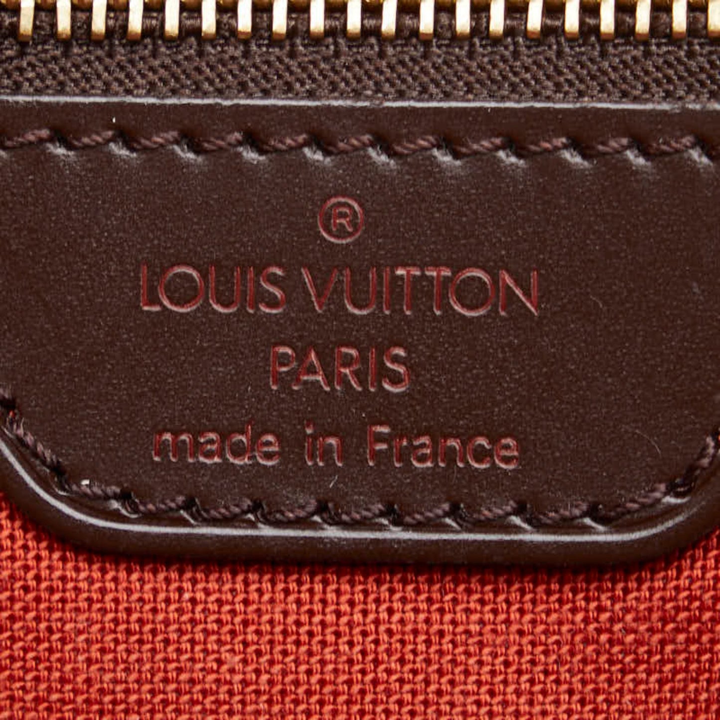 Louis Vuitton Damier Looping Special Order Handbag Shoulder Bag N51148 Brown Pvc Leather