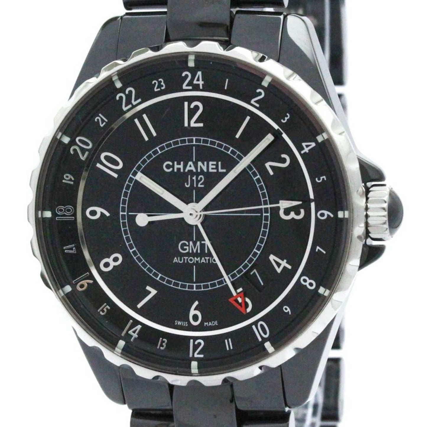 Polished Chanel J12 Gmt Ceramic Automatic