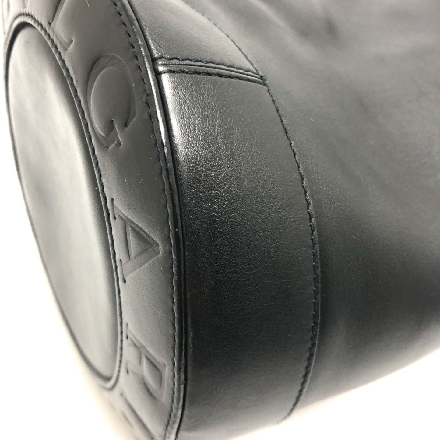 Bvlgari Cylinder Handbag Leather