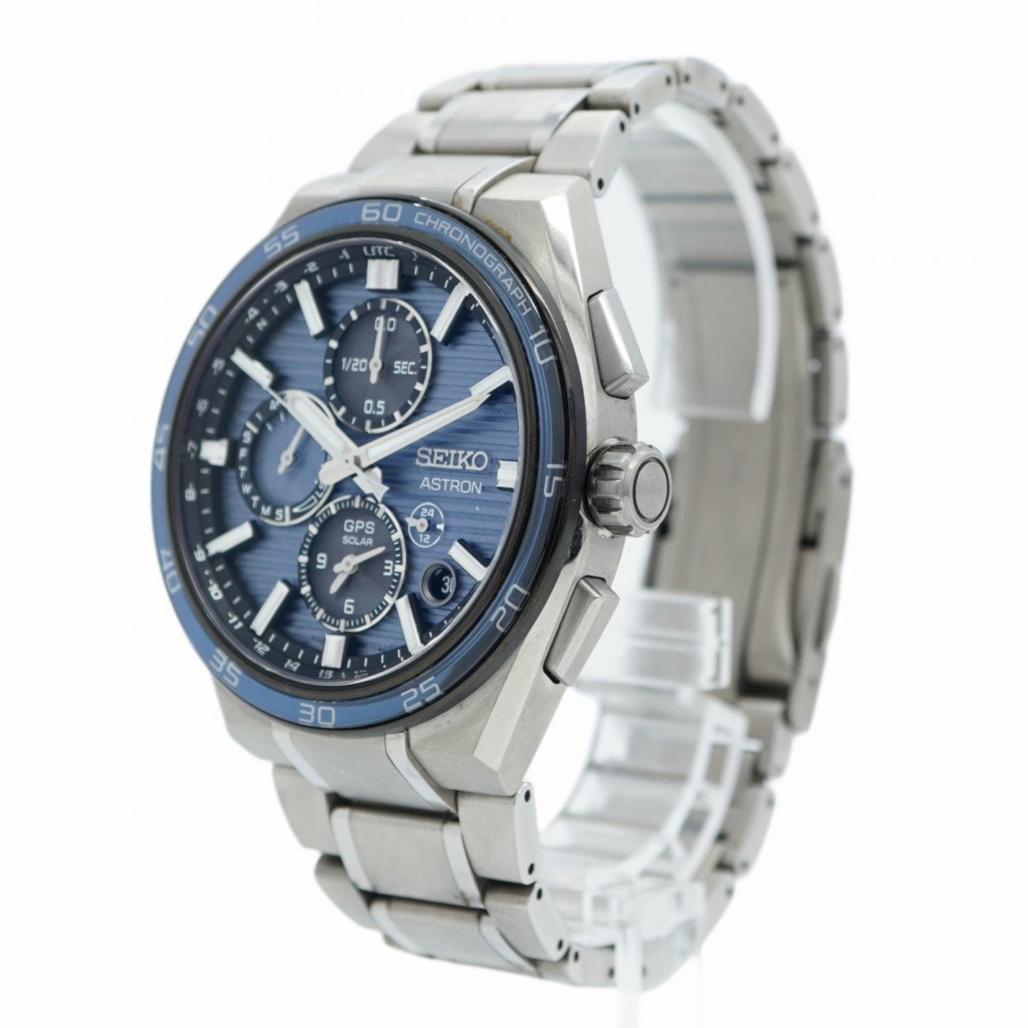 Seiko Astron 5X83-0Ap0 Blue Dial