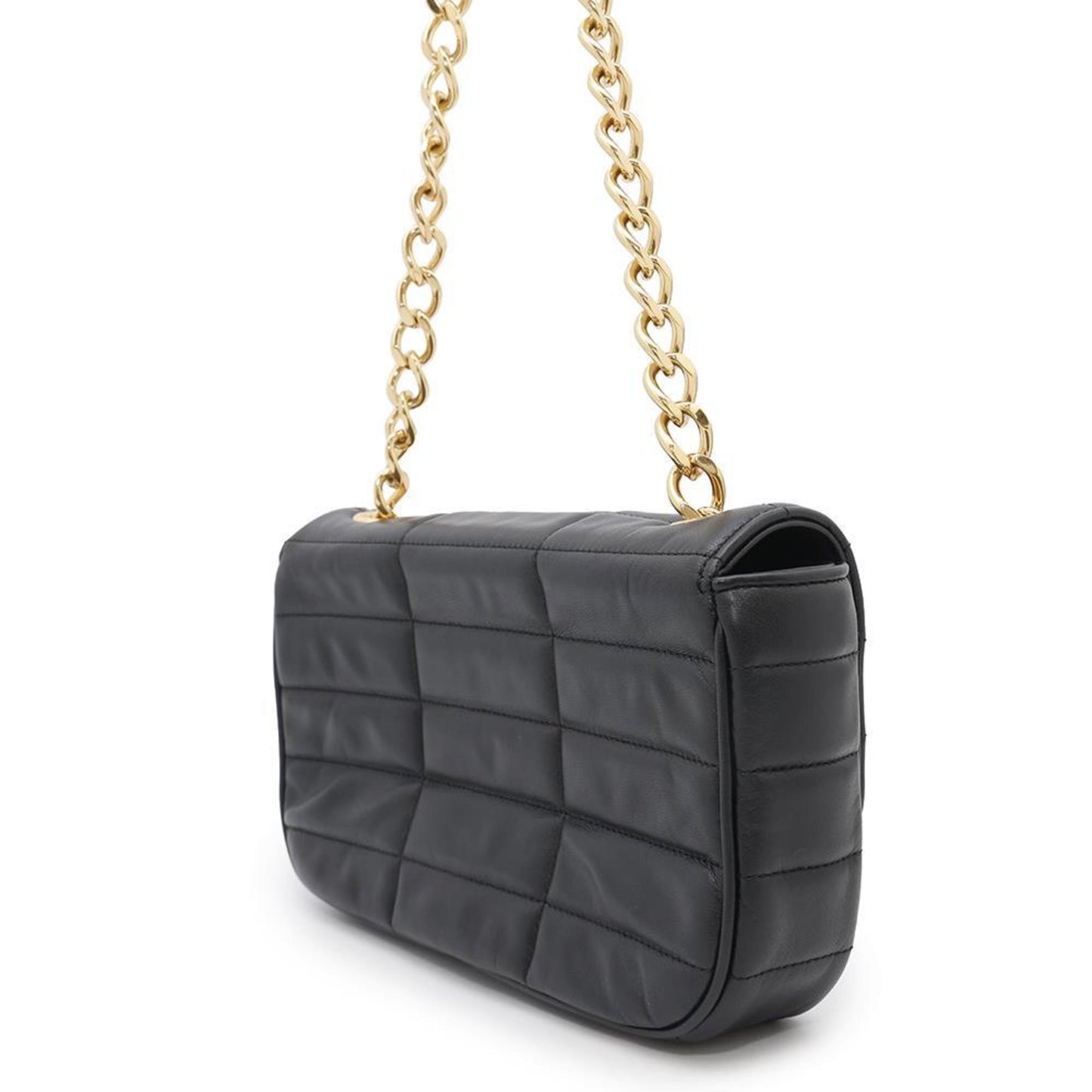 Celine Chain Shoulder Bag Monochrome 111273Epz Black