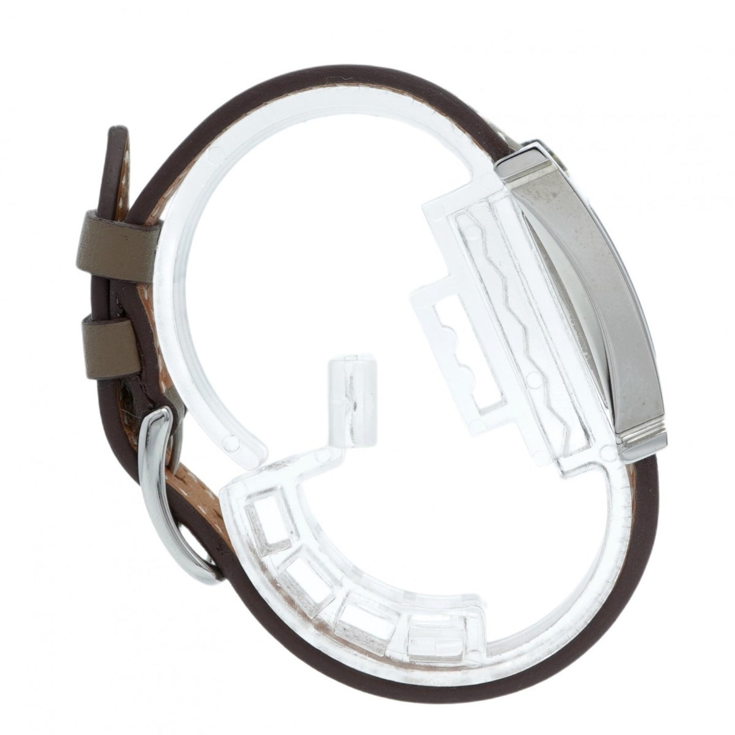 Herms H Watch Hh1.210 White Dial