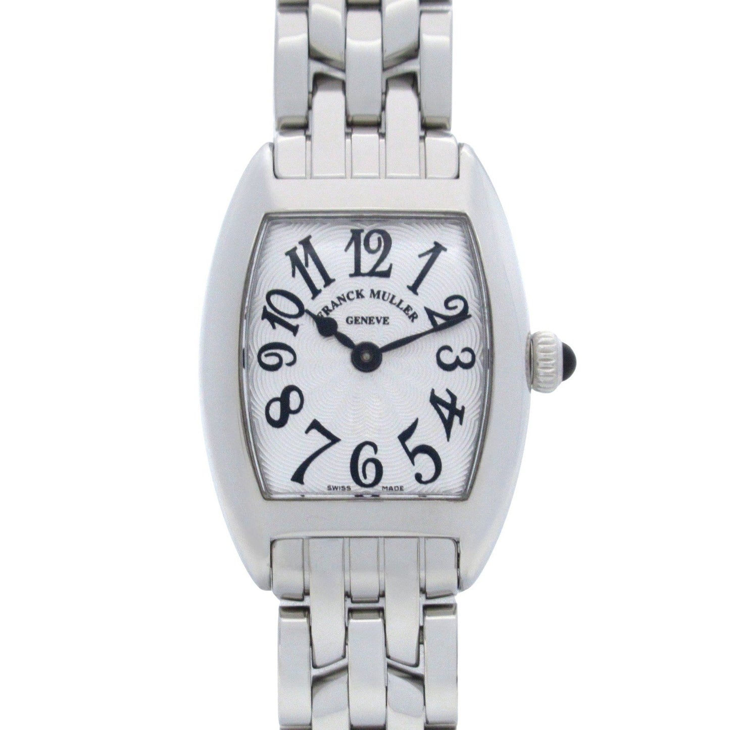 Franck Muller Tono Curvex Petite Wristwatch Stainless Steel