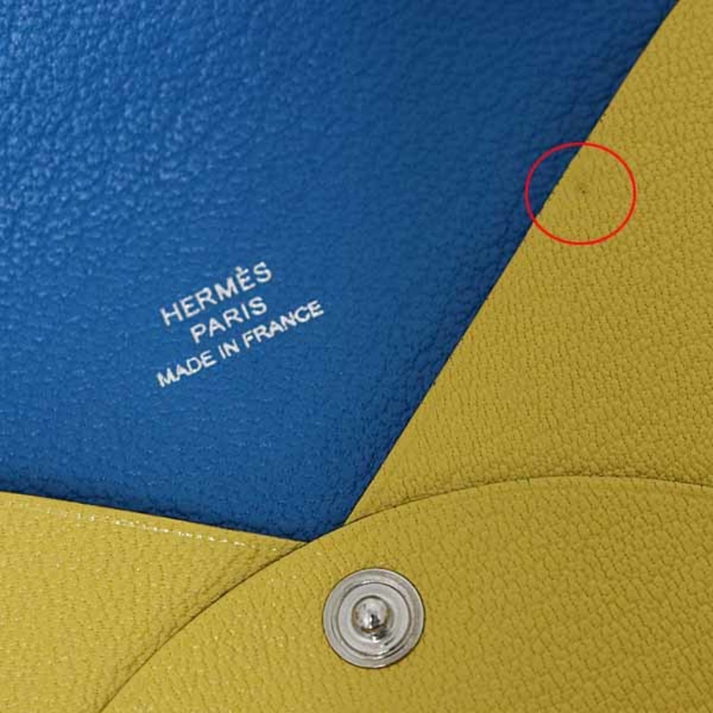 Hermes Herms Calvi Verso Card Case/Business Holder