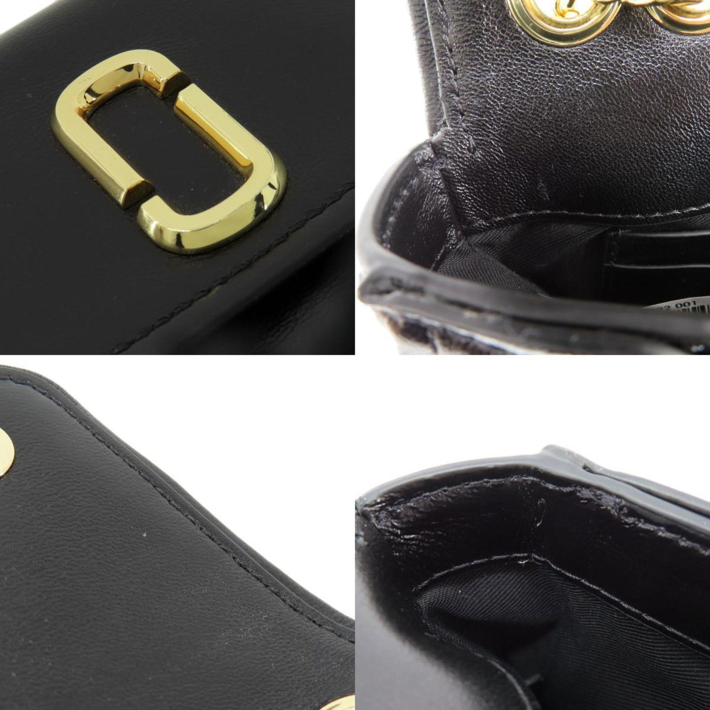Marc Jacobs Double J Shoulder Bag Leather
