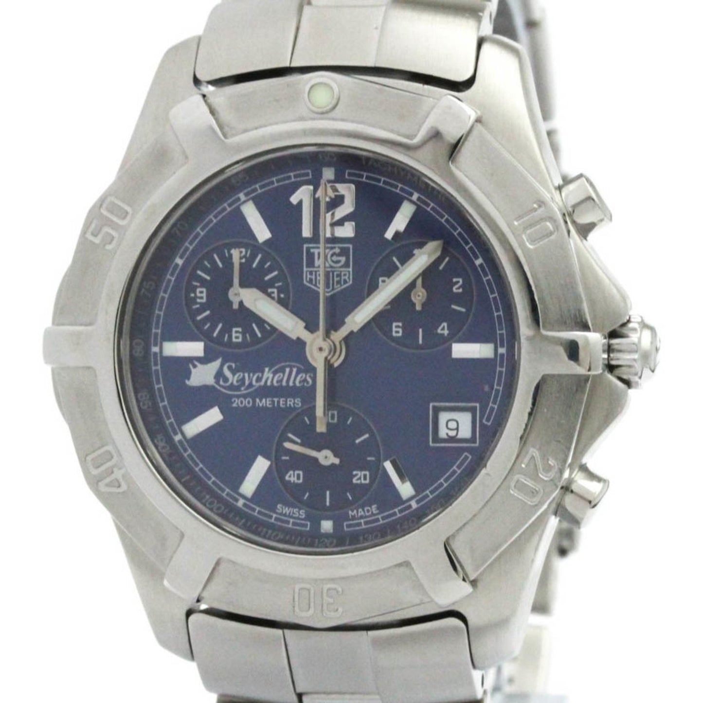 Tag Heuer 2000 Exclusive Chronograph Seychelles Islands Watch Cn111D Bf576085