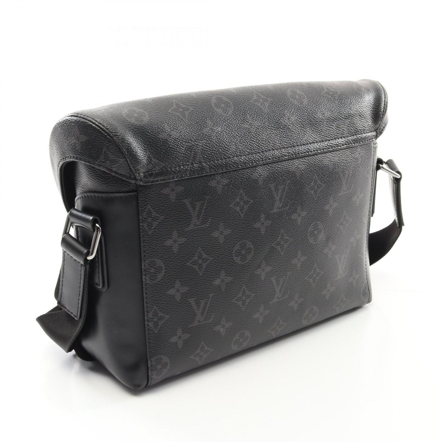Louis Vuitton Voyage Pm Shoulder Bag Coated Canvas Leather Monogram Eclipse
