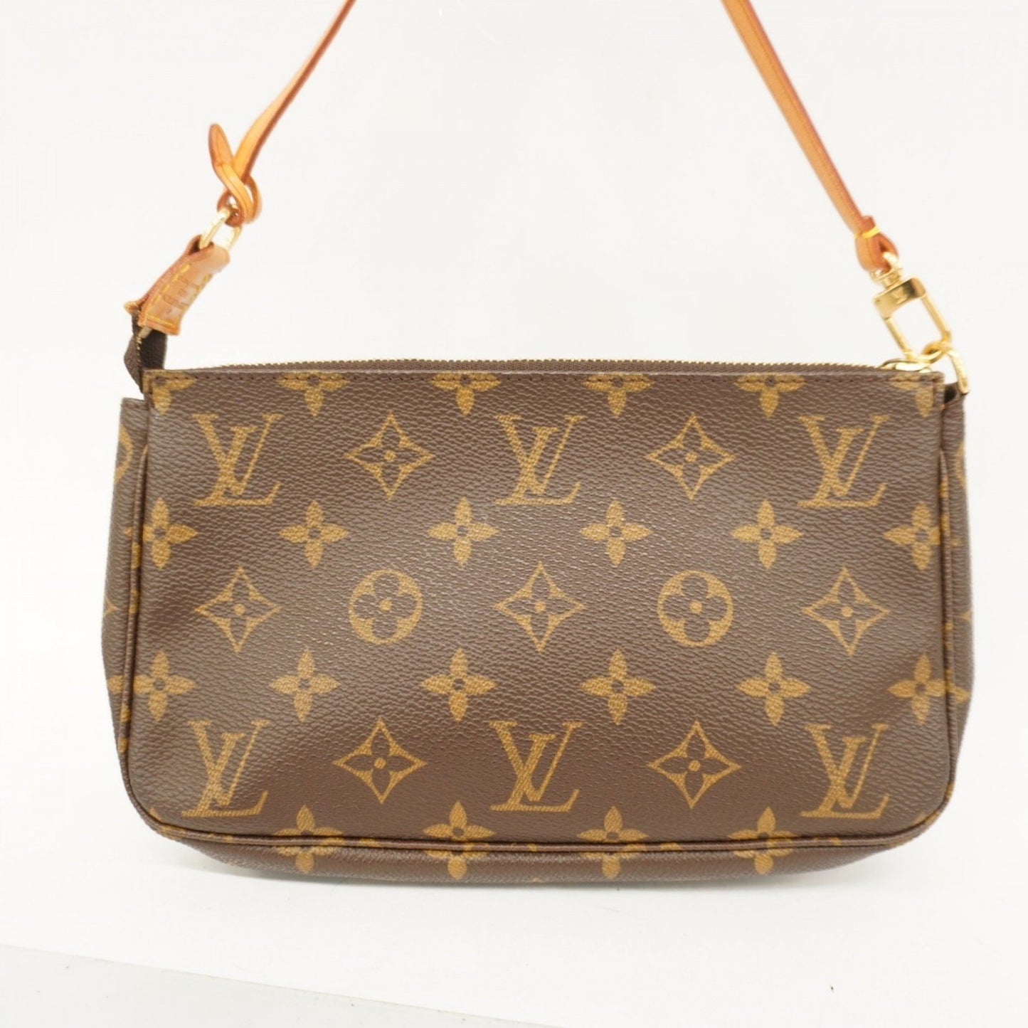 Louis Vuitton Monogram Pochette Accessoires M51980 Brown
