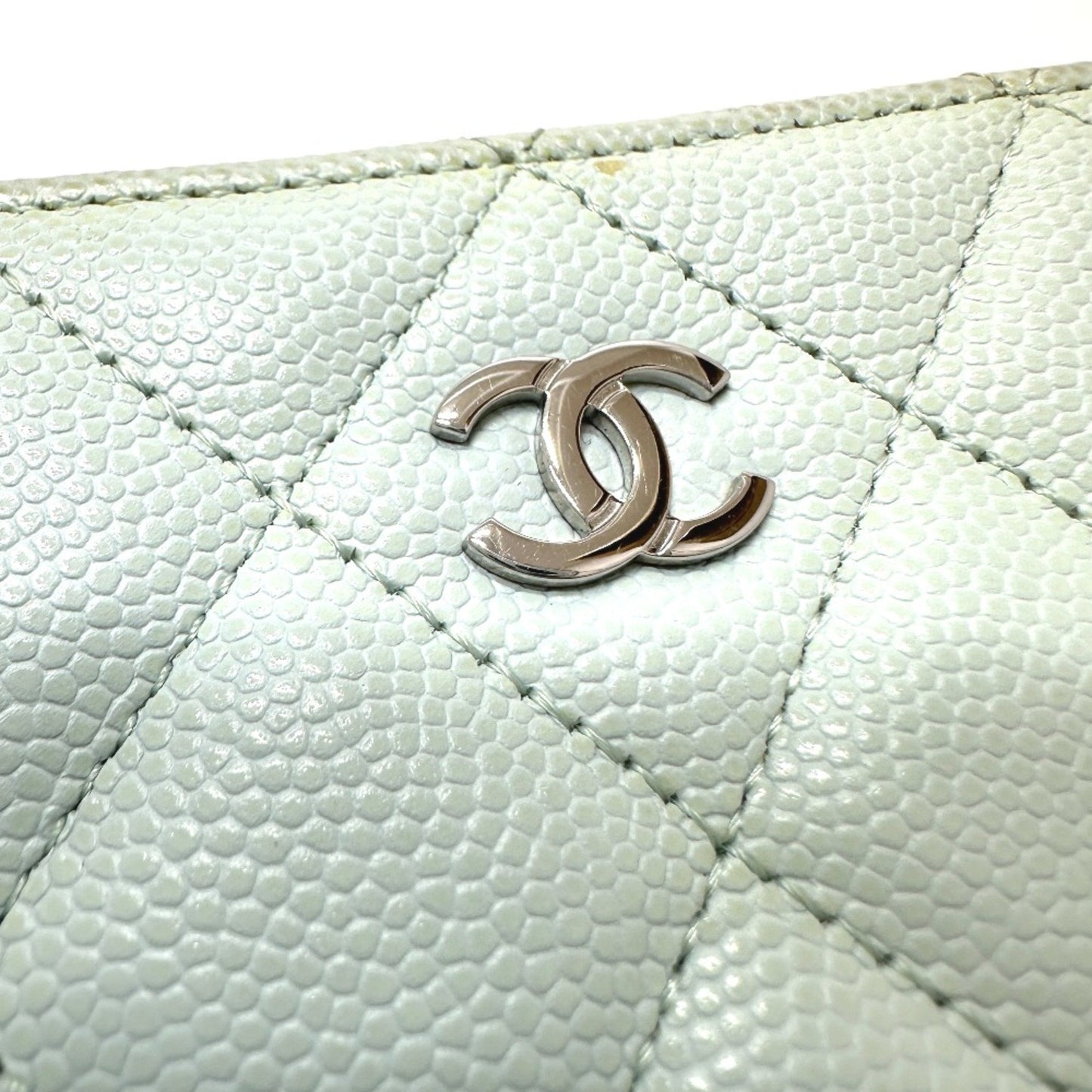 Chanel Ap2426 Cc Mark Chain Bag Pochette Bag Shoulder Bag Blue