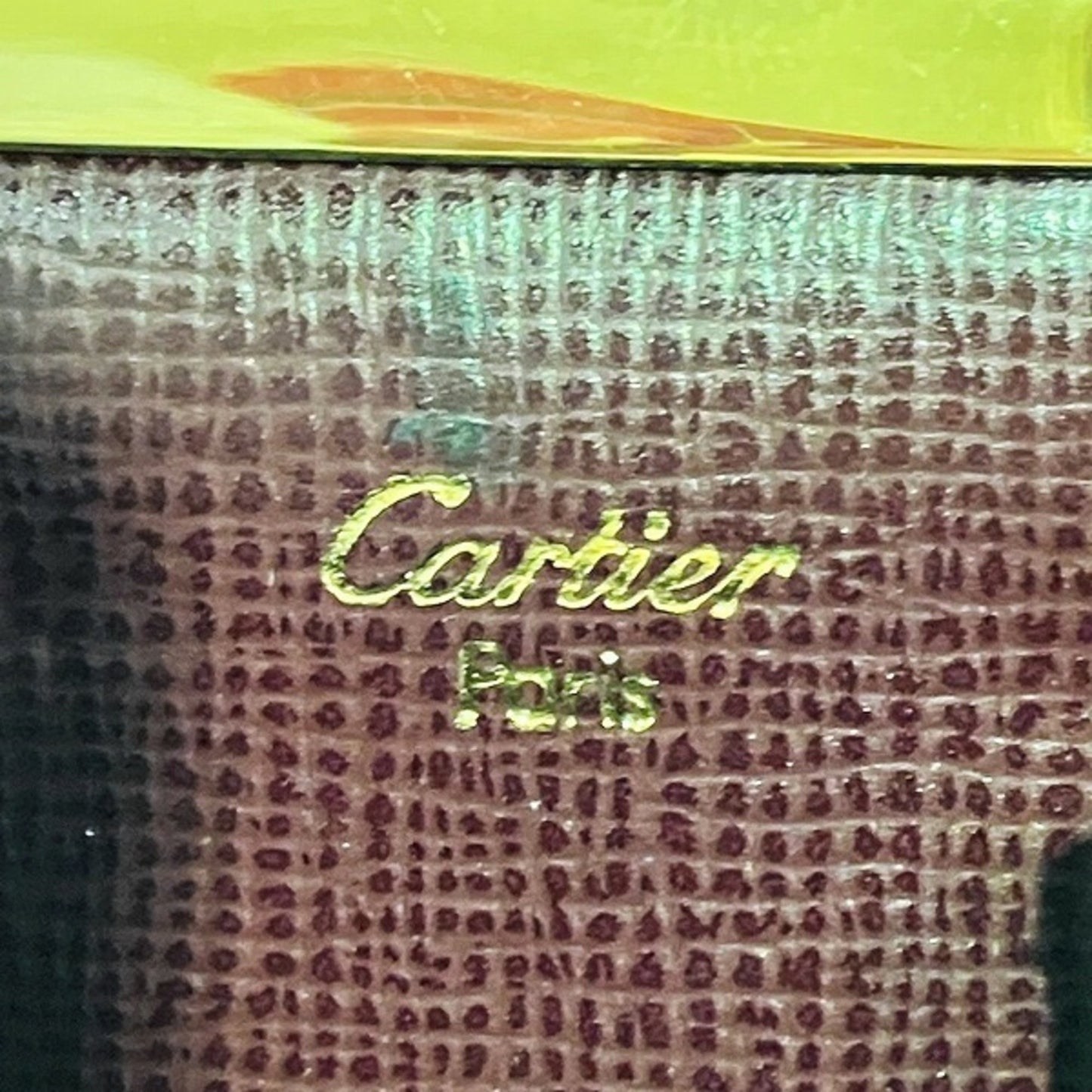 Cartier Must Line Bordeaux Wallet/Coin Case